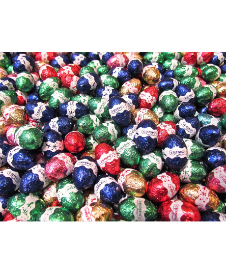 Vendita online ovetti di cioccolato Crispo, ripiene di crema di nocciole. Shop on line ovette di cioccolata ripiene di crema di 