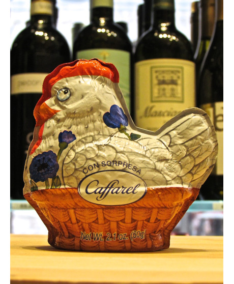Vendita online Gallina di cioccolato al latte Caffarel con sorpresa. Shop on line Galline di cioccolato al latte Caffarel. Migli