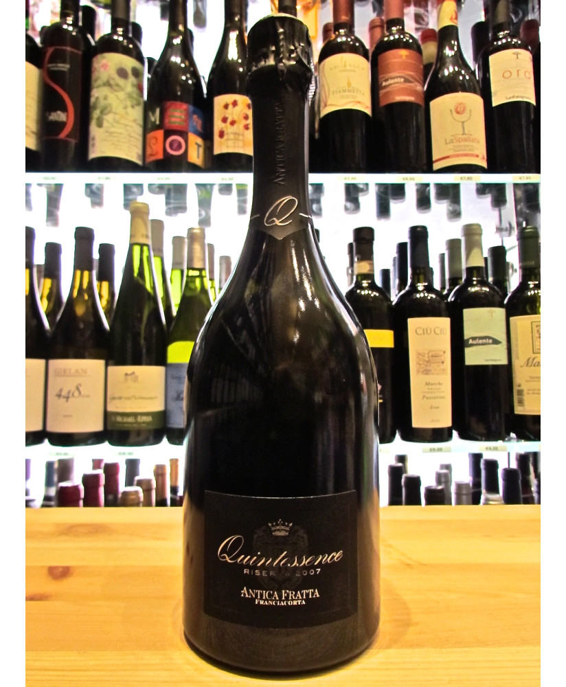 Online sales Antica Fratta Quintessence Franciacorta Extra Brut Riserva 2007 DOCG. Enoteca Vulpitta Best price sparkling Italian