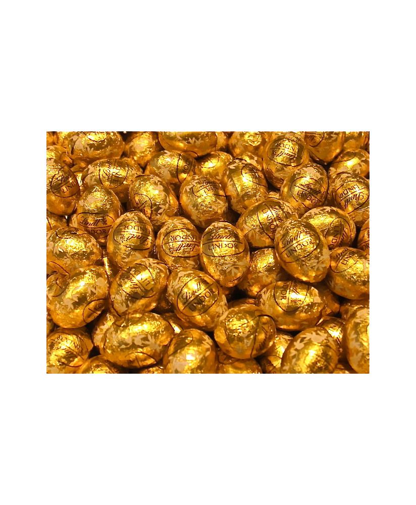 Vendita online Ovetti di Pasqua Lindor oro al cioccolato bianco, Lindt & Sprüngli a €30.00 al Kg. Shop on-line ovine Lindor. Mig