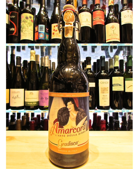 Vendita online birre artigianali di Rimini Amarcord da 1 litro. Prezzi online Birra Gradisca Amarcord. Acquistare a Rimini birra