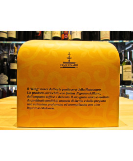 Online sales King Fiasconaro, Sweet Baked Italian artisan like a panettone. Shop online King Fiasconaro, with candied orange of 