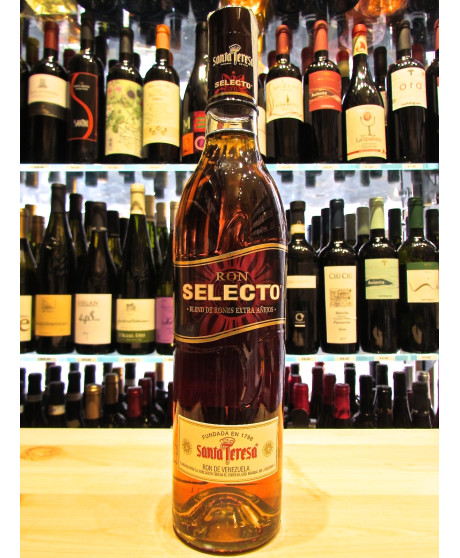 Online sales rum Santa Teresa Selecto six years. Shop online Venezuelan Rum aged 6 years in oak barrels. Wine shop, distilled ru