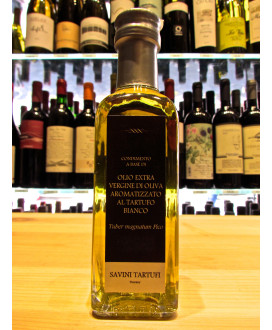 Vendita online Savini Tartufo, Olio Extra Vergine di Oliva aromatizzato al Tartufo Bianco. Shop online olio tartufato toscano. P