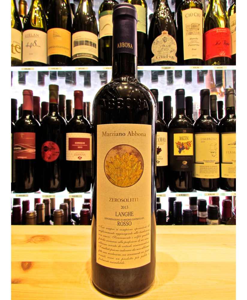 Vendita online vini Marziano Abbona Zerosolfiti Senza Solfiti. Shop on-line vino piemontese miglior prezzo