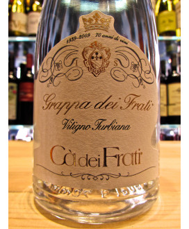 Vendita online e prezzi Grappa Ca' dei Frati, Vitigno Turbiana. Shop online grappe bianche dell'azienda Agricola Ca' dei Frati. 