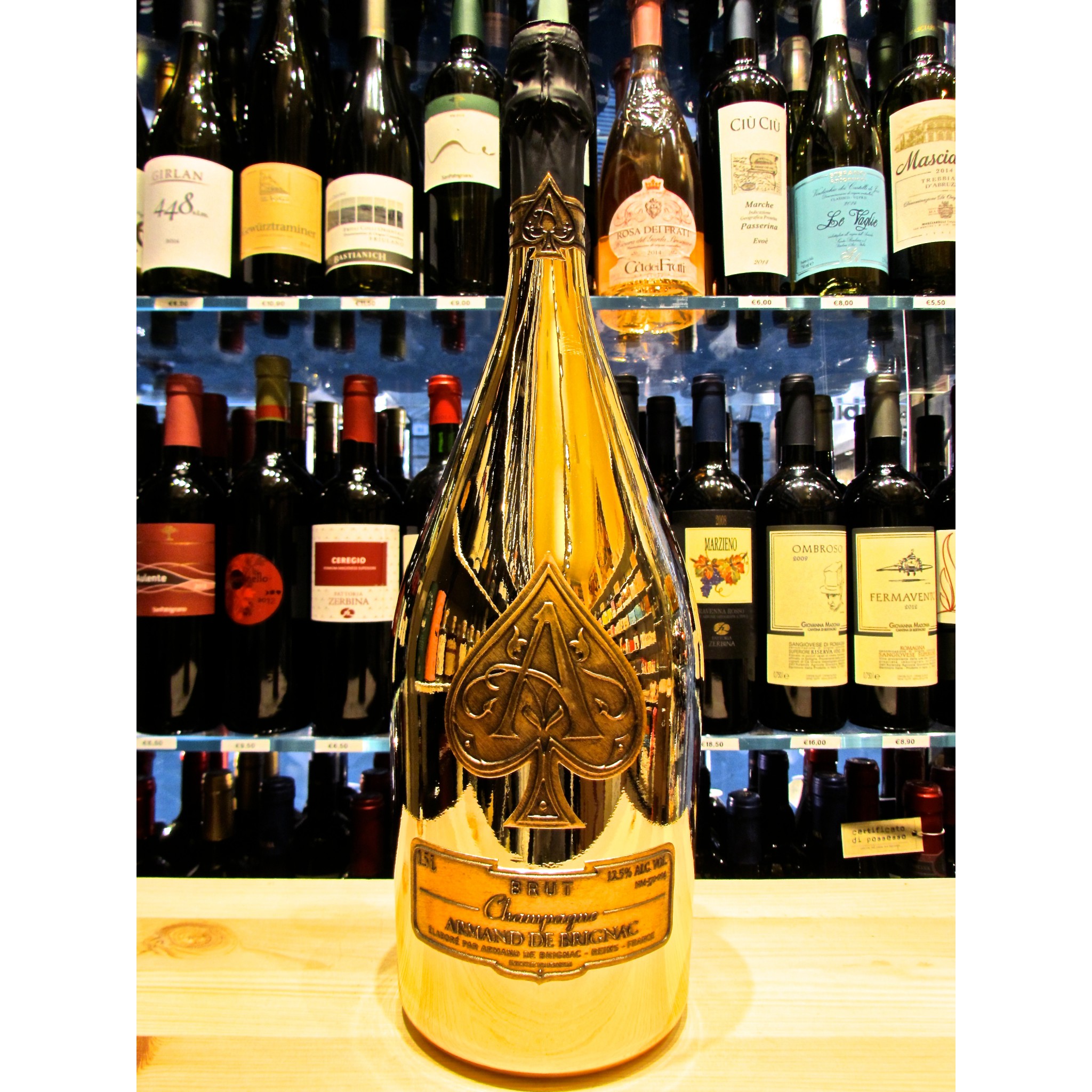 Champagne “Brut Gold” Magnum Armand de Brignac