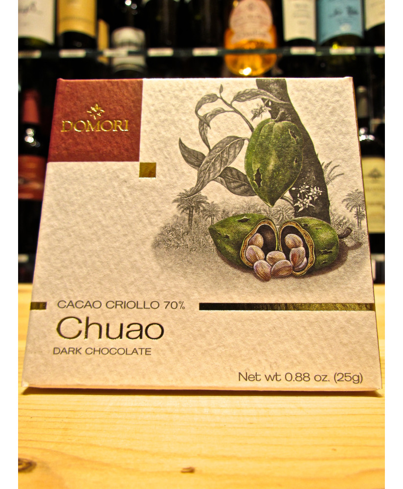 (6 TAVOLETTE X 25g) Domori - Chuao - Fondente 70% - Cacao Criollo