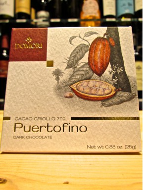 (3 BARS X 25g) Domori - Puertofino - Cocoa Criollo - Dark Chocolate 70%