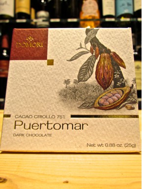 Domori - Puertomar - Dark Chocolate 75% - Cocoa Criollo - 25g