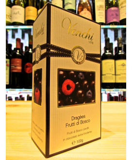 Online sales boxes dragees VENCHI of Cuneo. Shop online Berries candy covered with chocolate chips VENCHI canned blueberries, bl
