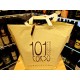 10 Gift Packages - bag in non-woven fabric White - 56X42X52