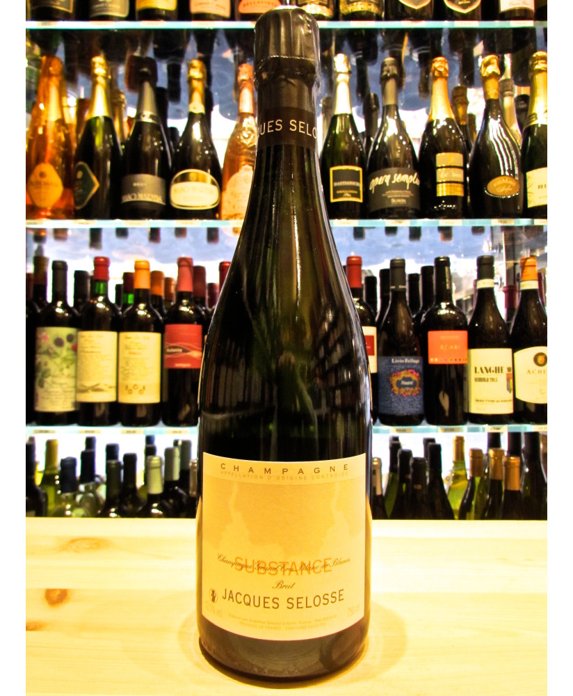 Vendita online Champagne Jacques Selosse Substance Grand Cru Blanc de Blancs. Shop online Jacques Selosse 100% chardonnay.