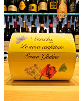 Vendita online uova di gallina confettate Venchi senza glutine. Shop on-line uova di Pasqua confettate colorate di cioccolato fo