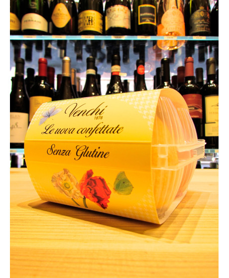 Vendita online uova di gallina confettate Venchi senza glutine. Shop on-line uova di Pasqua confettate colorate di cioccolato fo