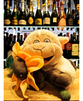 Buy sale online Sheep Peluches Flamigni with chocolate egg with milk and surprise. online shop peluches sheep