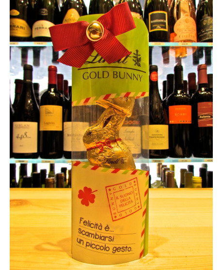 Online sales packs Lindt Gold Bunny, with little bunnies. Shop online Bunnies, Bunny in a gift box Sheath Lindt. Best price onli