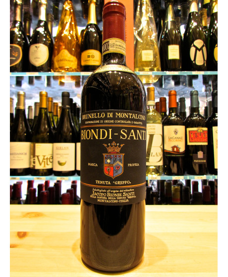 Vendita online Biondi Santi 2007 Tenuta il Greppo, Brunello di Montalcino DOCG. Shop on line vini rossi toscani di prestigio al 