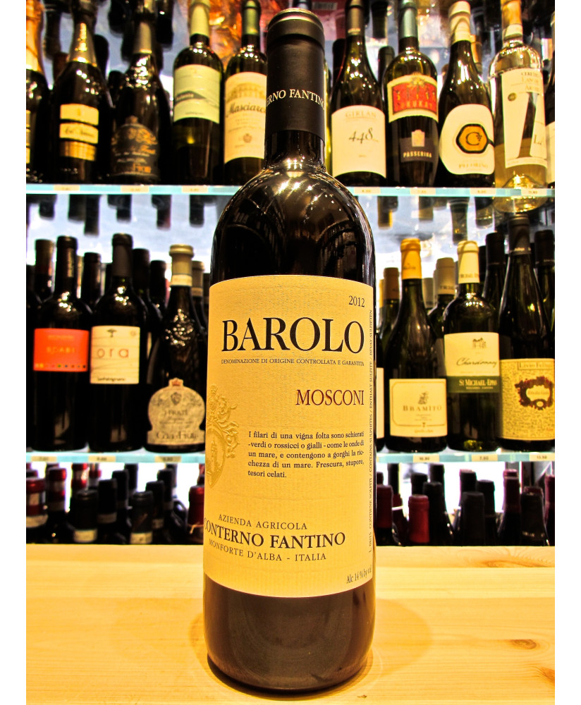 Conterno Fantino Barolo Mosconi docg. Vendita online vini Piemontesi Conterno. Shop on line vino Piemontese al miglior prezzo