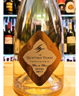 Vendita online Franciacorta Le Quattro Terre Extra Brut Blanc de Blancs, 100% Chardonnay. Miglior prezzo franciacorta