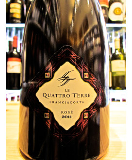 Vendita online Franciacorta Le Quattro Terre Rosé. Miglior prezzo franciacorta rose millesimato Quattro Terre enoteca online