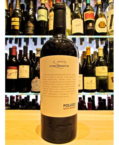 Cincinnato Polluce Nero Buono vini rossi del Lazio. Vendita online vino rosso Lazio Cincinnato fattoria di Cori. Miglior prezzo
