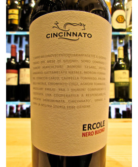 Cincinnato Ercole Nero Buono vini rossi del Lazio. Vendita online vino rosso Lazio Cincinnato fattoria di Cori. Miglior prezzo