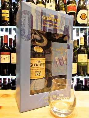 Glenlivet - Scotland Single Malt - Founder's Reserve - 2 Bicchieri in Omaggio