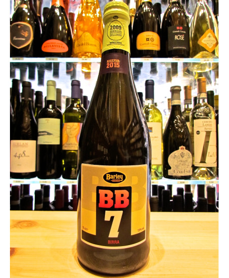 Vendita online birra Barley BB7 con mosto d'uva. Shop online birrificio Barley, birra artigianale BB7 