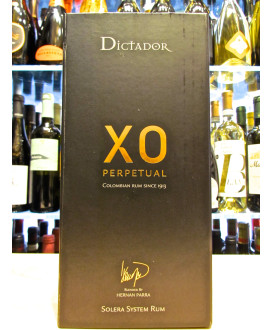 Vendita online Rum Colombiano Dictador XO Perpetual, sistema solera, Colombia. Shop online rum Dictator prezzo