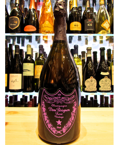Vendita online Dom Pérignon Rosé Vintage 2003 Luminous Label. Shop online Dom Perignon luminoso. Enoteca on-line, miglior prezzo