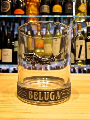 Beluga - Bicchiere - dettagli in metallo