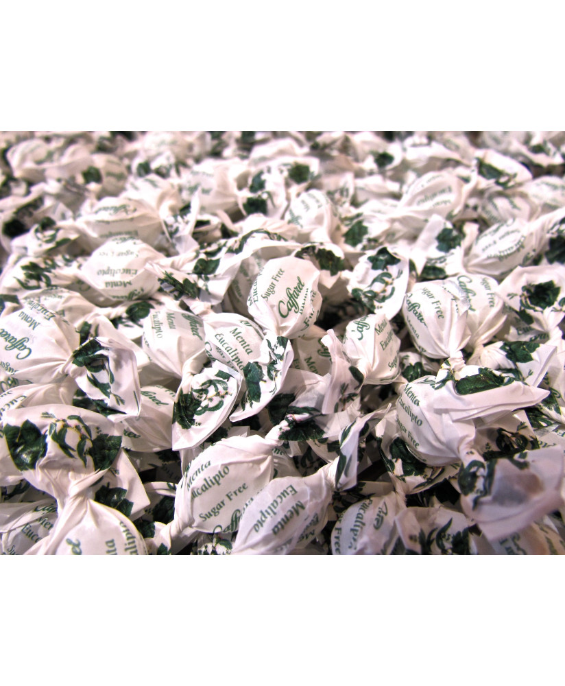 Buy online Italian Candy Caffarel Minimini balsamic eucalyptus mint sugar free. Shop on-line best price italians products. 