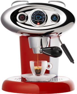 Vendita online macchina per caffè Illy farncisfrancis x7.1 Rossa metodo iperespresso miglior prezzo on-line capsule Illy