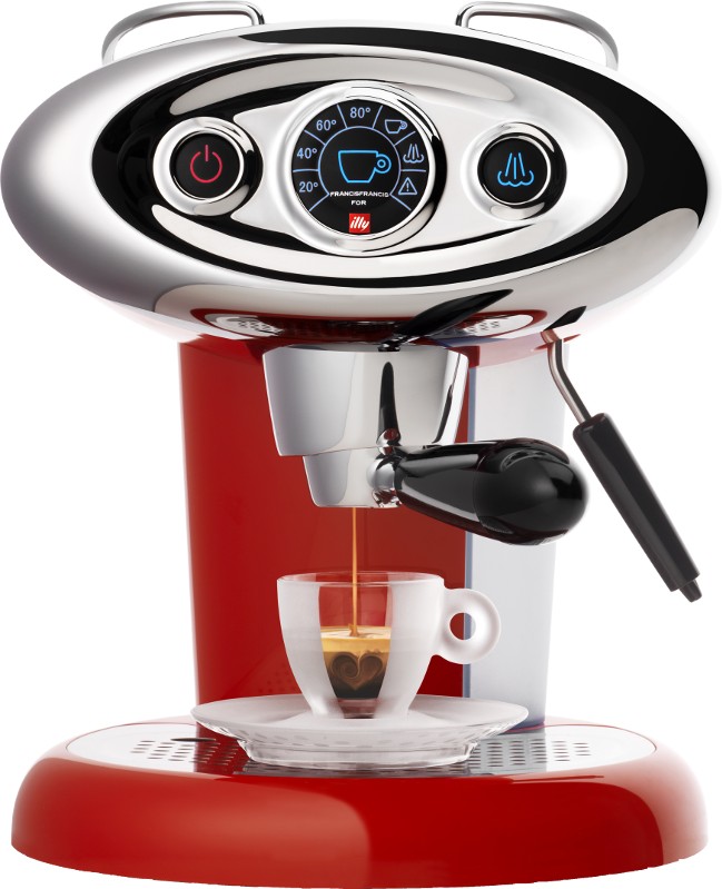 Vendita online macchina per caffè Illy farncisfrancis x7.1 Rossa metodo  iperespresso miglior prezzo on-line capsule Illy