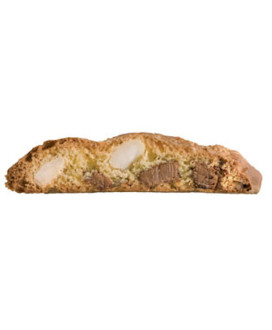 Vendita online Cantuccini con cioccolato al latte e mandorle, del biscottificio Deseo di Prato. Shop on line biscotti di Prato c