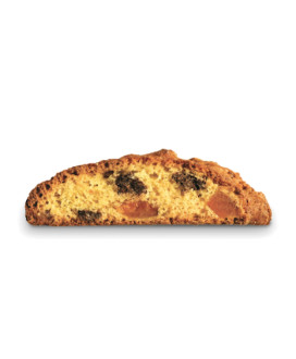 Vendita online Cantuccini con scorze di arancia candita e cioccolato fondente, del biscottificio Deseo di Prato. Shop on line bi