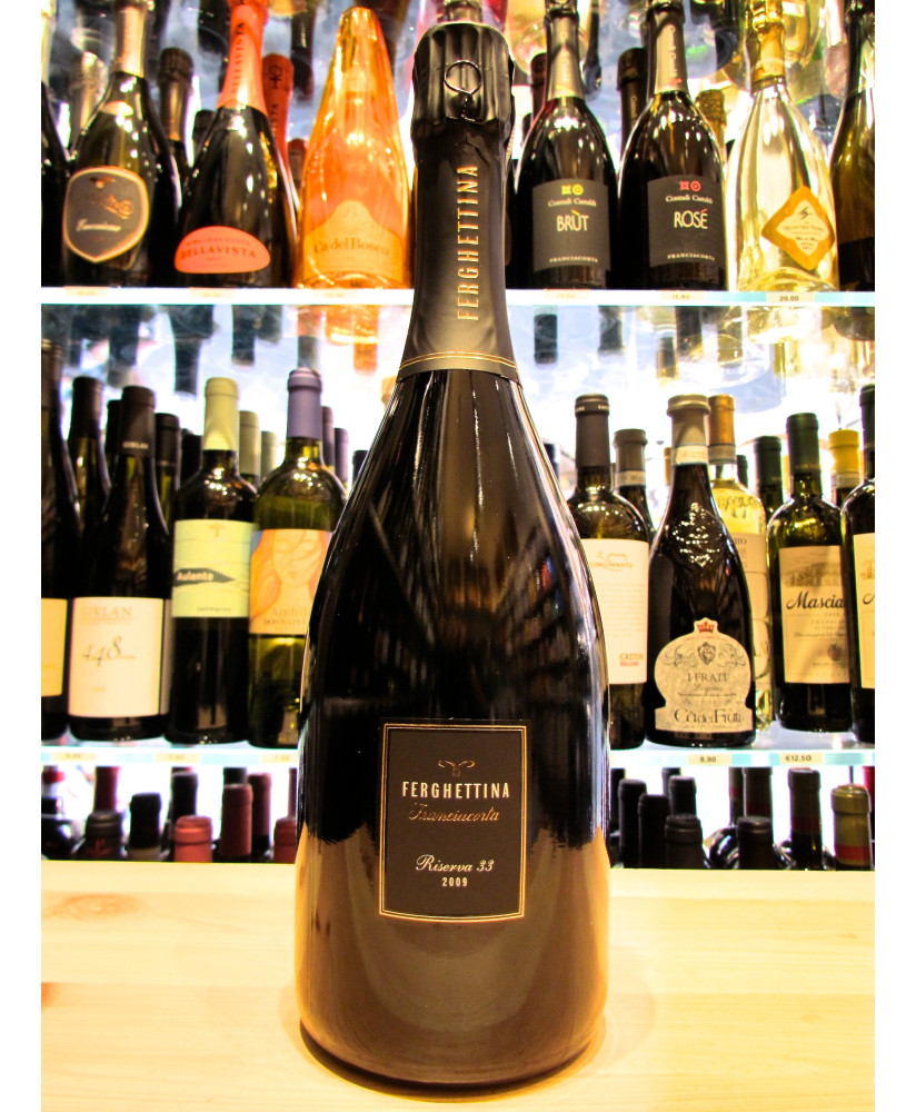 Vendita online Franciacorta Ferghettina Riserva 33 Pas Dosè. Shop al miglior prezzo Ferghettina Millesimato non dosato.