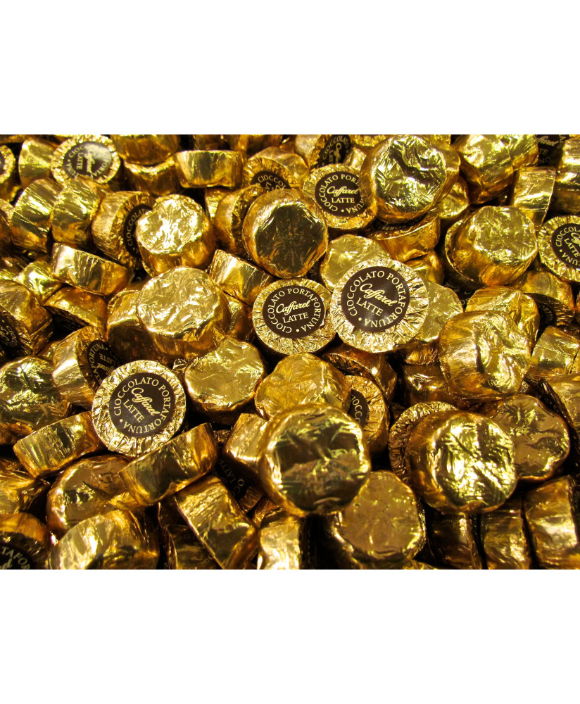 Vendita online cioccolatini Quadrifogli Caffarel di Torino a forma di quadrifoglio - Cioccolato al latte. Shop on line cioccolat