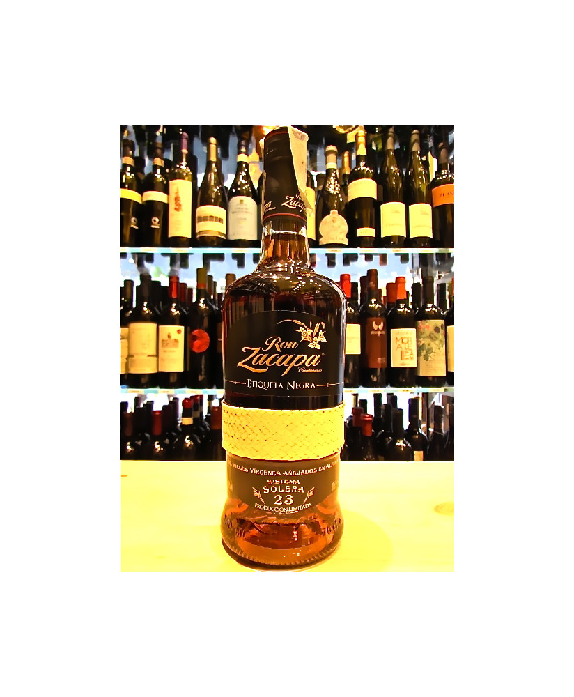 VENDITA ONLINE RUM ZACAPA ETIQUETA NEGRA INVECCHIATI SHOP ON LINE ZACAPA 23 ANNI ETICHETTA NERA MIGLIOR PREZZO ON-LINE RHUM DEL 
