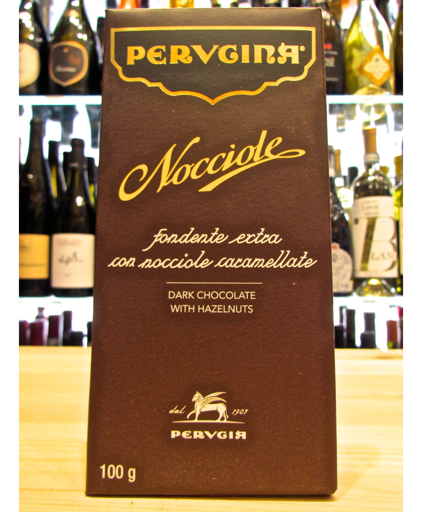 Perugina - Extra Dark Chocolate with Hazelnut grain - 100g