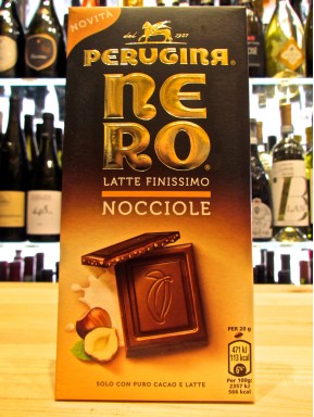 Nero Perugina - Milk Chocolate with Hazelnut grain - 100g