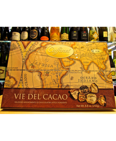Vendita online Scatole di cioccolatini Caffarel da regalo, Le Vie del Cacao. Shop on line confezioni regalo Caffarel