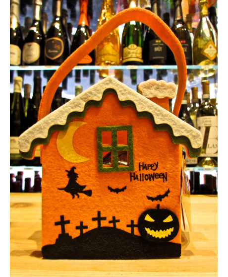 Vendita onlineborsina in pannolenci halloween, porta caramelle. Caramelle assortite Caffarel