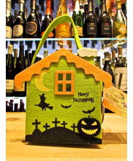 Vendita onlineborsina in pannolenci halloween, porta caramelle. Caramelle assortite Caffarel
