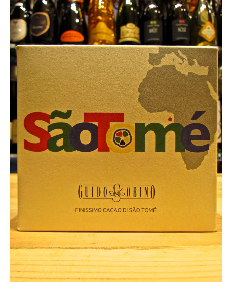 Vendita online tavolette di cioccolato Guido Gobino, confezione Sao Tome' e Principe assortite alle varie percentuali di cacao. 