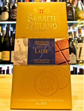 (3 BARS X 75g) Baratti & Milano - Milk Chocolate