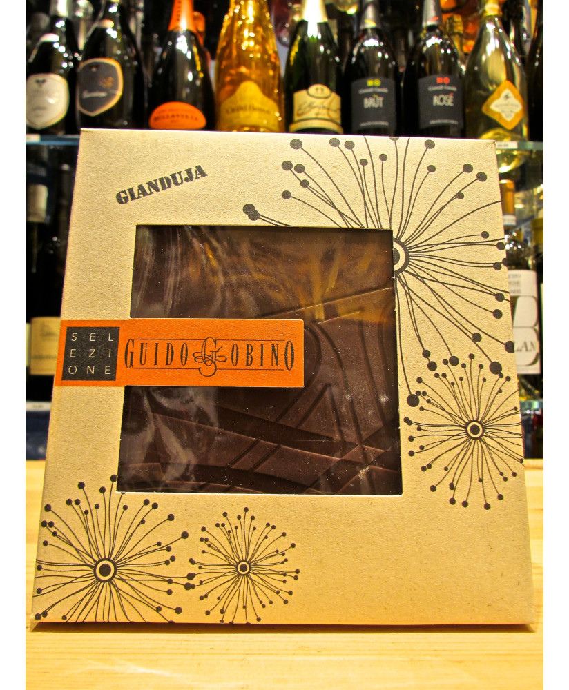 Online sales bars of chocolate Guido Gobino, Gianduja Hazelnut Cream. Shop online fine handmade chocolates Guido Gobino