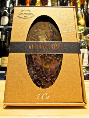 (3 BARS X 150g) Guido Gobino - Gianduja Chocolate with Cocoa Chopped 