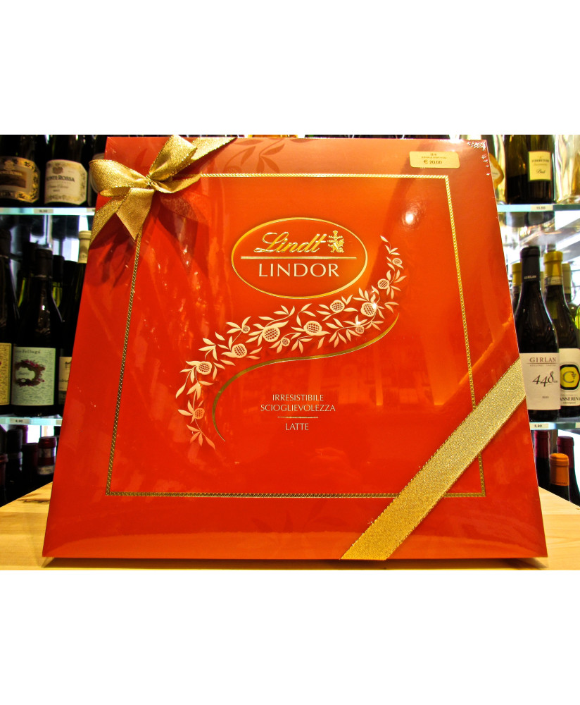 (2 CONFEZIONI X 475g) Lindt - Lindor Rossi - Scatola Regalo